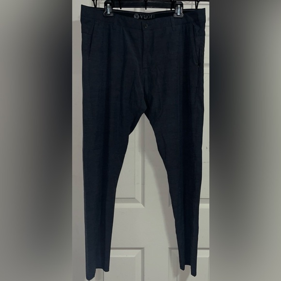 Vuori Pants Mens 36 x 30 Dark Gray Performance Stretch Chinos Golf Work 
Ee - Picture 6 of 7